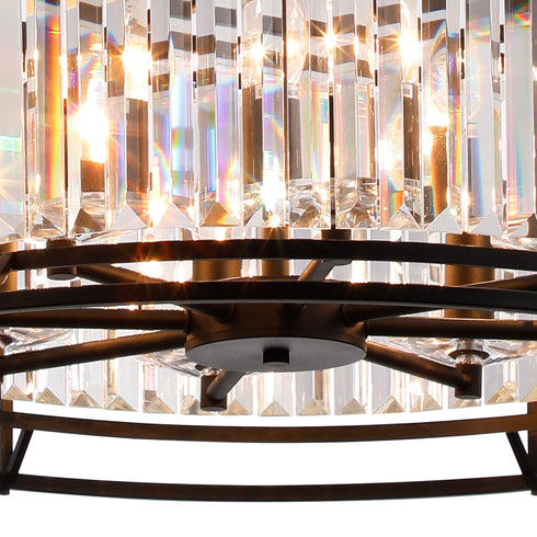 Mano Pendant / Semi Ceiling Convertible 8 Light